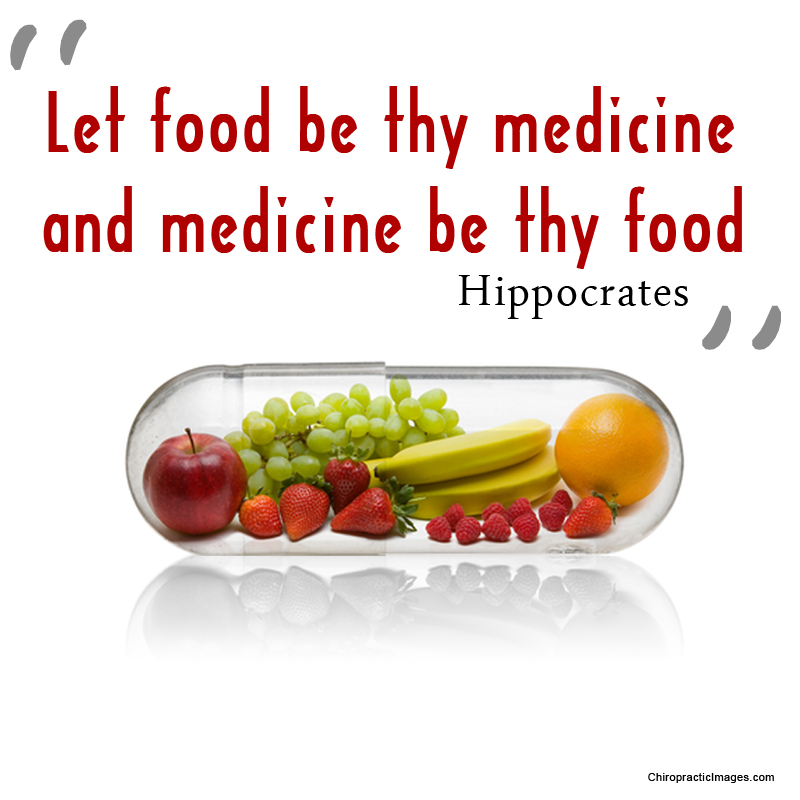 let food be thy medicine